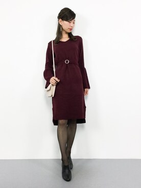 KIIさん(レディース・160cm)の冬コーディネート