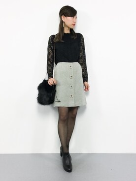 KIIさん(レディース・160cm)の冬コーディネート