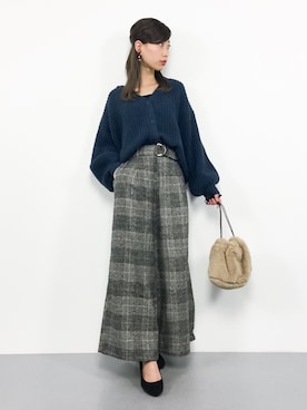 KIIさん（レディース・160cm）の冬コーディネート