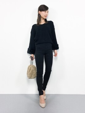 KIIさん（レディース・160cm）の冬コーディネート