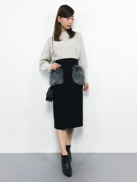 KIIさん（レディース・160cm）の冬コーディネート