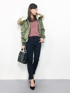 KIIさん(レディース・160cm)の冬コーディネート