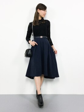 KIIさん（レディース・160cm）の冬コーディネート