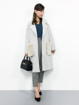 KIIさん（レディース・160cm）の冬コーディネート