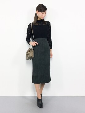 KIIさん（レディース・160cm）の冬コーディネート