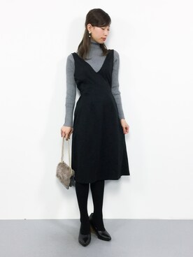 KIIさん（レディース・160cm）の冬コーディネート
