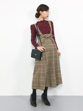 KIIさん(レディース・160cm)の冬コーディネート