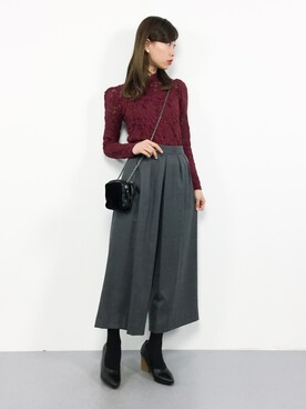 KIIさん（レディース・160cm）の冬コーディネート