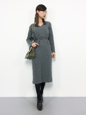 KIIさん（レディース・160cm）の冬コーディネート