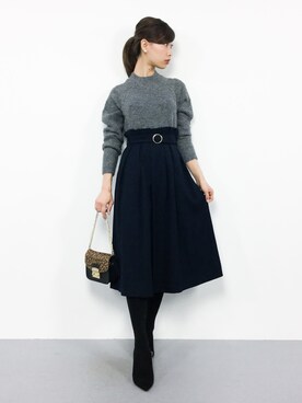 KIIさん(レディース・160cm)の冬コーディネート