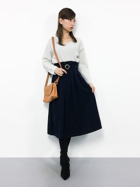 KIIさん（レディース・160cm）の冬コーディネート