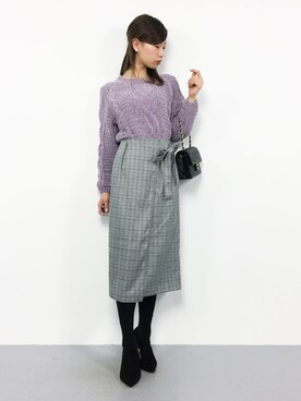 KIIさん(レディース・160cm)の冬コーディネート