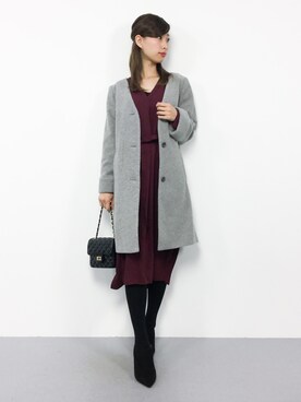 KIIさん（レディース・160cm）の冬コーディネート