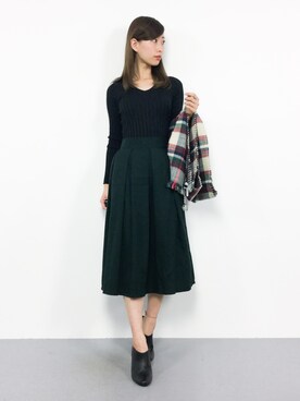 KIIさん(レディース・160cm)の冬コーディネート