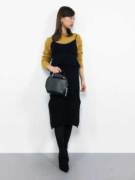 KIIさん（レディース・160cm）の冬コーディネート