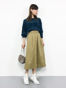 KIIさん（レディース・160cm）の冬コーディネート