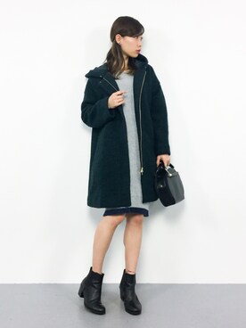 KIIさん（レディース・160cm）の冬コーディネート