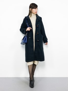 「Factor=（ファクターイコール）のアイテム（ワンピース/ドレス）」を使った、KIIさん（レディース・160cm）の冬コーディネート