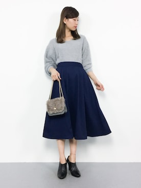 KIIさん（レディース・160cm）の冬コーディネート