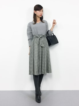 KIIさん（レディース・160cm）の冬コーディネート