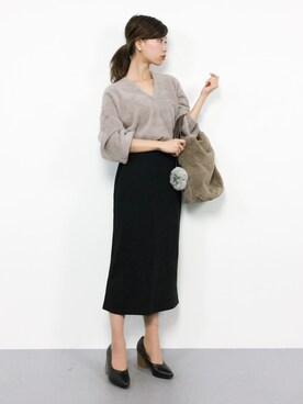 KIIさん（レディース・160cm）の冬コーディネート