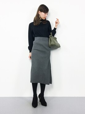 KIIさん(レディース・160cm)の冬コーディネート