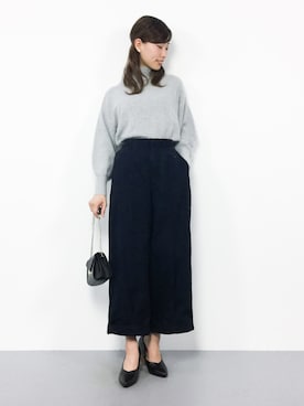 Noble - Noble アンゴラシャギー タートルプルオーバー NOBLE ノーブル】アンゴラシャギータートルネックプルオーバー