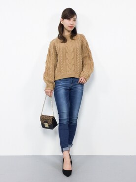 KIIさん（レディース・160cm）の冬コーディネート