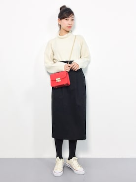 KIIさん(レディース・160cm)の冬コーディネート