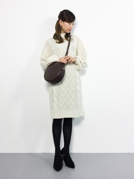 KIIさん（レディース・160cm）の冬コーディネート