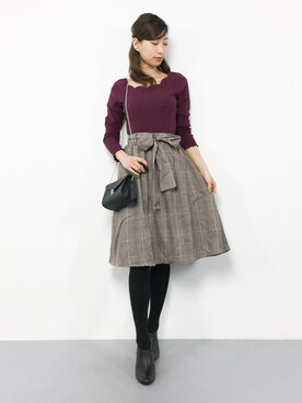 KIIさん（レディース・160cm）の冬コーディネート