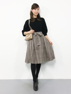 KIIさん（レディース・160cm）の冬コーディネート