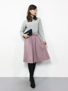 KIIさん(レディース・160cm)の冬コーディネート