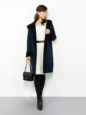 KIIさん(レディース・160cm)の冬コーディネート