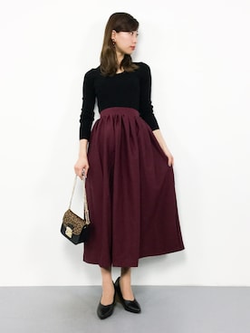 KIIさん(レディース・160cm)の冬コーディネート