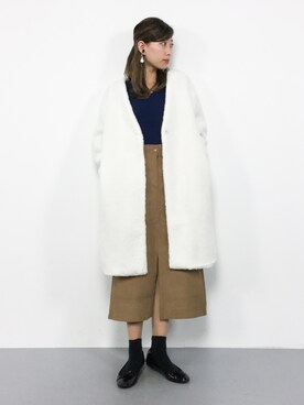 KIIさん（レディース・160cm）の冬コーディネート