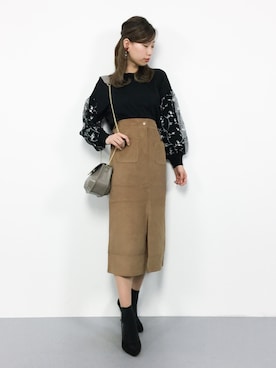 KIIさん（レディース・160cm）の冬コーディネート