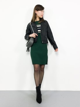 KIIさん（レディース・160cm）の冬コーディネート