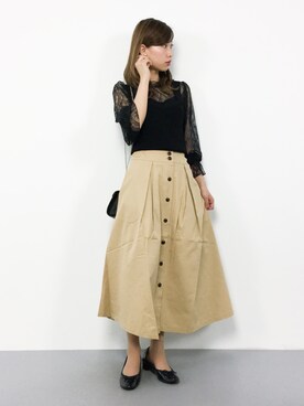 KIIさん（レディース・160cm）の春コーディネート