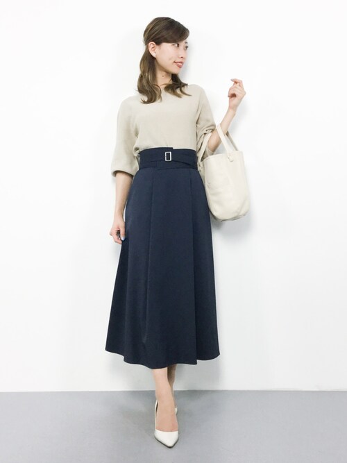 Kii Zozotown Natural Beauty Basicのニット セーターを使ったコーディネート Wear