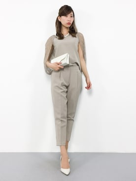 「Doula Doula（ドゥーラドゥーラ）のアイテム（ドレス）」を使った、KIIさん（レディース・160cm）の春コーディネート