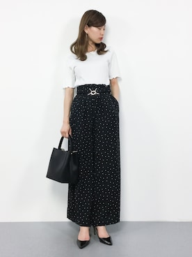 「Magia（マージア）のアイテム」を使った、KIIさん（レディース・160cm）の春コーディネート