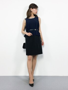 「moca couture（モカクチュール）のアイテム」を使った、KIIさん（レディース・160cm）の春コーディネート