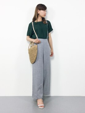 KIIさん（レディース・160cm）の夏コーディネート