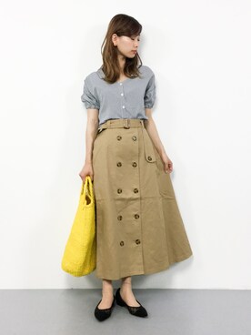 KIIさん（レディース・160cm）の夏コーディネート