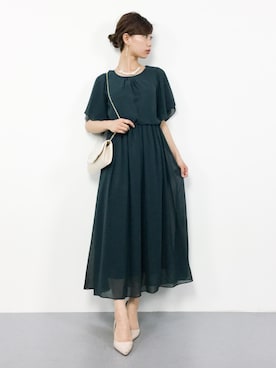 「Dorry Doll（ドリードール）のアイテム（バッグ）」を使った、KIIさん（レディース・160cm）の夏コーディネート