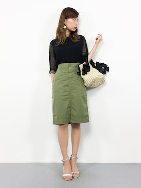 KIIさん（レディース・160cm）の夏コーディネート