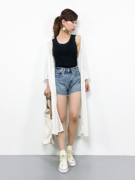 KIIさん（レディース・160cm）の夏コーディネート