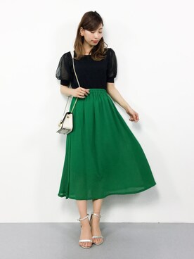 KIIさん（レディース・160cm）の夏コーディネート