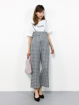 「Primazel（プリマゼル）のアイテム」を使った、KIIさん（レディース・160cm）の夏コーディネート